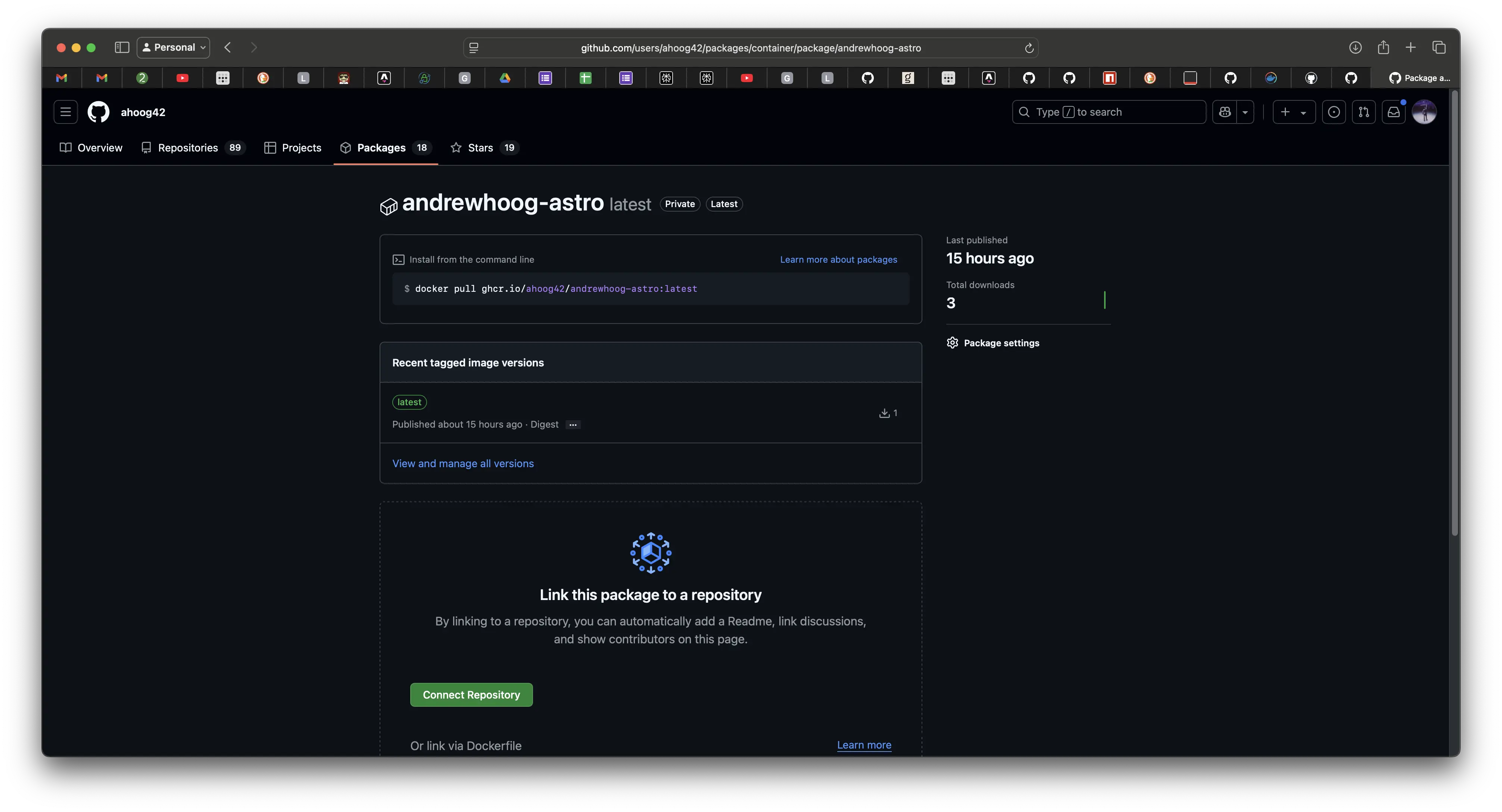 No repository linked